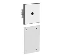 Gessi Rilievo RETTANGOLO capteur encastré sans contact à commande électronique pour toutes les sorties de bain individuelles, 59029149, 59029149, Colorazione: Ottica Finox