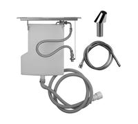 Gessi Securflex presse-étoupe, CONO, pour banc de carrelage, largeur minimale>100 mm, 735, 01772706, 01772706, Colorazione: Metallo nero PVD