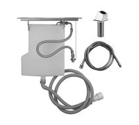 Gessi Securflex presse-étoupe, Eleganza, pour banc de carrelage, largeur minimale>100 mm, 735, 01770706, 01770706, Colorazione: Metallo nero PVD