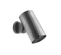 Gessi Spotwater 316 pomme de douche, avec articulation, jet type surge Approx. 12 l/min à 3 bar, fonction : eau surge Version Intreccio, 57217727, 57217727, Colorazione: Ottone spazzolato PVD