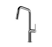 Gessi STELO Estraibile Matte Agave - 60307#276 Miscelatore Lavello | Agave Opaco, Doccetta estraibile, Tubo flessibile estensibile
