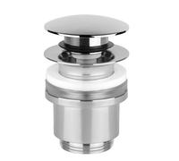 Gessi Stop&Go vanne de vidange 1 1/4"ur lavabos sans trop-plein, vanne de tige min. 25mm/max.45mm, 1420, 01420031, 01420031, Colorazione: cromo