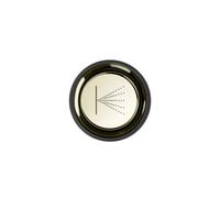 Gessi Venti20 Cache-bouton de commande Brouillard, montage au plafond, SP03290710, SP03290710, Colorazione: Ottone PVD