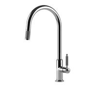 Gessi VENTI20 Estraibile Copper Brushed PVD - 60622#708 Miscelatore Lavello | Rame Spazzolato Pvd, Doccetta estraibile, Tubo flessibile estensibile