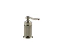 Gessi Venti20 Mitigeur de baignoire, pour écoulement séparé, perçage min. 38mm, montage sur bord de baignoire ou sur plage de carrelage, 65044149, 65044149, Colorazione: Ottica Finox