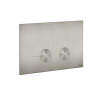 Gessi316 Plaque de fixation pour Sanit, 54619239, 54619239, Colorazione: Acciaio inossidabile spazzolato opaco