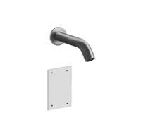 Gessi316 Trame Set de montage final pour bec de lavabo à commande électronique, 218 mm, capteur intégré au mousseur, 54315708, 54315708, Colorazione: Rame spazzolato PVD