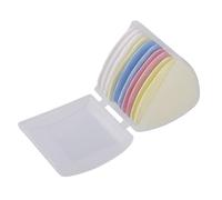 Gesso, 10 pezzi di tessuto per cucire, cucire gesso per tessuto, segnali di cucito a di triangolo per tessuto, marcatori di gesso in tessuto per designer di costumi