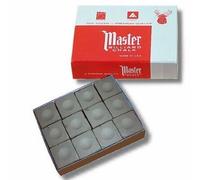 Gesso da Biliardo Master Grigio, dtzd. (Confezione da 12 pezzi)