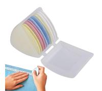 Gesso da sarto | Gesso per tessuti cancellabile a forma di triangolo | Forniture per, professionisti, designer