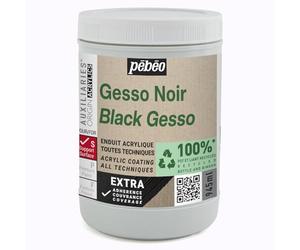 Gesso Pébéo Studio Green - Nero - 945 ml