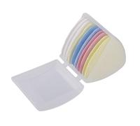 Gesso sartoriale | Gesso sartoriale colorato in tessuto a forma di triangolo | Pennarello cancellabile per tessuto, modello, utensile da cucito, accessori con scatola per segnare vestiti e artigianato