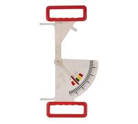 Gestione alimentazione in acciaio inossidabile LVIFLOAE Soffitto per calibro corpo a grasso portatile Sow -grafo pinza per pinza per maiale di misurazione di misurazione per la
