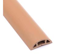 Gestione della copertura del cavo di trunking, Protezione for canalina portacavi autoadesiva verniciabile semicircolare for ufficio, soggiorno, sala riunioni, multicolore(Orange)