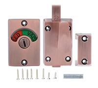 Gestione della porta della partizione maneggevole WC pubblica Accessorio indicatore di blocco bullone per bulloni per la stazione aeroportuale