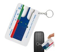 Gestione Della Profondità Della Banda Di Rotolamento Del Pneumatico - Controllo Della Profondità Degli Pneumatici Digitali | Strumento Di Misurazione Della Banda Di Rotolamento Portatile | Righello Di