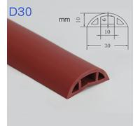 Gestione efficace dei cavi con questo copricavo da pavimento in gomma resistente