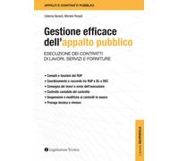 Gestione efficace dell'appalto pubblico. Esecuzione dei contratti