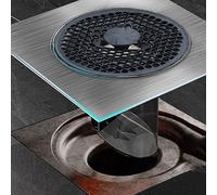 Gestione efficiente dell'acqua con questo sistema di scarico a pavimento in acci