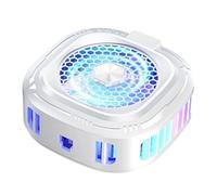 Gestione Per Cellulare - Dissipatore Di Calore Magnetico Per Smartphone Da 10 W, Dissipatore Di Calore Per Telefono Cellulare A 3 Livelli Con Luce RGB | Per Riprese Video In Streaming Live Di Gio