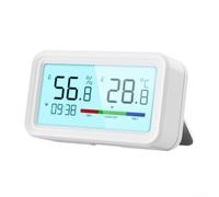 Gestione semplificata dell'ambiente interno per il monitoraggio intelligente della temperatura e dell'umidità (bianco)