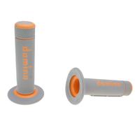manopole Domino motocross enduro universali Off-road arancio / grigio