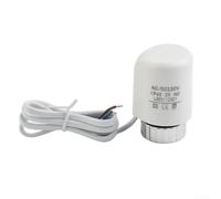 Gestisci efficacemente il flusso d'acqua con questo attuatore elettrico termico normalmente aperto/chiuso per collettori di riscaldamento a pavimento a 230 V (bianco normalmente aperto)