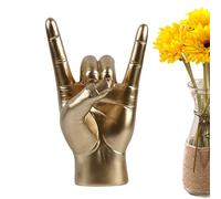 Gesto statue mano - statue di scultura Scultura artistica moderna, ti amo segno per decorazioni per la casa, estetica 'arredamento degli scaffali,