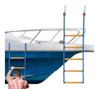 Gestore della Barca per La Barca da Pesca | di Arrampicata in Nylon A 5 Stadi Pieghevole con Fasi Non Slip per Adulti | della Corda per Imbarco per Barche Gonfiabili, Kayak, Barche A Motor