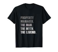 Gestore della proprietà The Man Myth Legend Vintage Maglietta