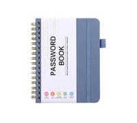 Gestore Password Internet- 100 G Libro Delle Password Con Schede Alfabetiche | Rubriche Compatte Copertina Rigida | Gestore Passwords Tascabile | Rubrica Con Passwords A6 Per Amici Di Famiglia