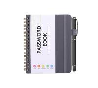 Gestore Password Internet- 100 G Rubriche Compatte Copertina Rigida | Libro Delle Password Con Schede Alfabetiche | Gestore Passwords Tascabile | Rubrica Con Passwords A6 Per Amici Di Famiglia