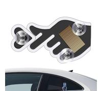 Gesture Heart Car Light Suction Cup Vibration Sensor Safety Lamp
