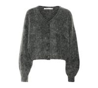 Gestuz - Cardigan Accogliente con Maniche a Palloncino - - Knitwear - Donna - Grigio - XL