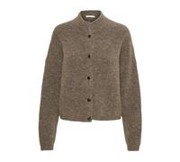 Gestuz, ,Knitwear ,Donna ,Marrone ,XL Cardigan Corto - Melange Castagna