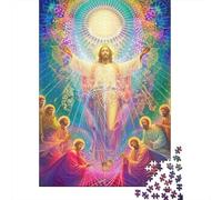 Gesù 1000 Pezzi Puzzle Intrattenimento Puzzle Per Adulti Creativo Gift Decorazione Della Famiglia Per Adulti E Da Adolescente 1000pcs (75x50cm)