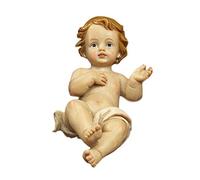 GESU' BAMBINO PRESEPE LUNGH. 11,5 CM STATUA BAMBINELLO PAB-PB0127-1