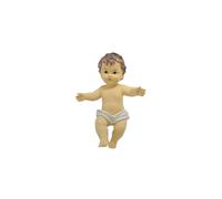Gesu' bambino presepe lungh. 20 cm statua bambinello LES-25413-1