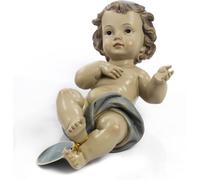 Gesu' bambino presepe lungh. 21,5 cm statua bambinello PAB-PB13947-1