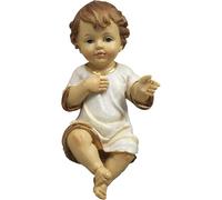Gesu' bambino presepe lungh. 29 cm statua bambinello PAB-PB0486-1