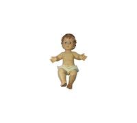 Gesu' bambino presepe lungh. 33 cm statua bambinello LES-25415-1