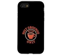 Gesù Caffè Caos Cristiano Mamma Preghiera Caffeina Grazia Custodia per iPhone SE (2020) / 7 / 8