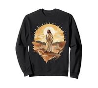 Gesù Che Cammina nel Deserto Felpa