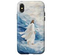 Gesù che cammina sull'acqua Fede cristiana sulla paura degli amanti di Dio Custodia per iPhone X/XS