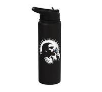 Gesù che mangia cupcake - divertenti cupcake religiosi cristiani Stainless Steel Insulated Water Bottle