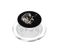 Gesù che soffia un dente di leone cristiano croce e colomba arte PopSockets PopGrip per MagSafe