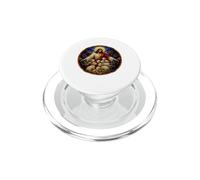 Gesù con pecore e lupi Cattedrale medievale Mosaico Art PopSockets PopGrip per MagSafe