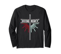 Gesù confido in te Divina Misericordia cattolica Maglia a Manica