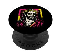 Gesù Corona Di Spine - Vintage Grafica Cristiana Fede PopSockets PopGrip Adesivo