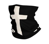 Gesù Cristianesimo Fede Croce Vintage Uomo Donna Sciarpa A Tubo Traspirante Scaldacollo Multiuso Bandana per Escursionismo Yoga Traspirante